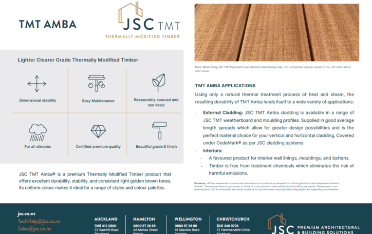 TMT Amba info sheet preview