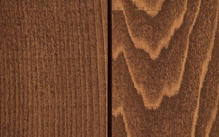 Desert 2 coats on Western Red Cedar 2boards