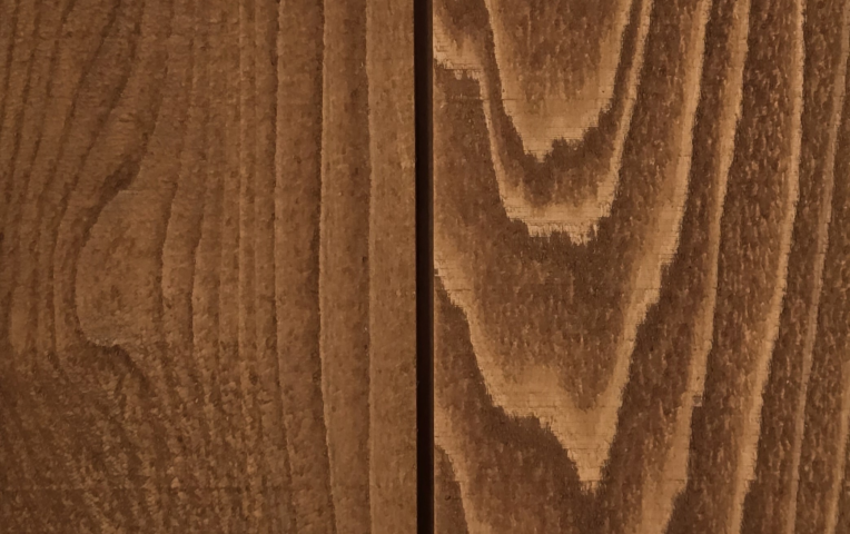 Golden Sands 2 coats on Western Red Cedar 2boards