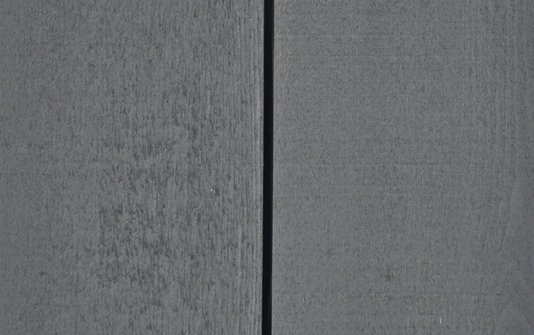 Concrete 2 coats on Alaskan Yellow Cedar 2boards