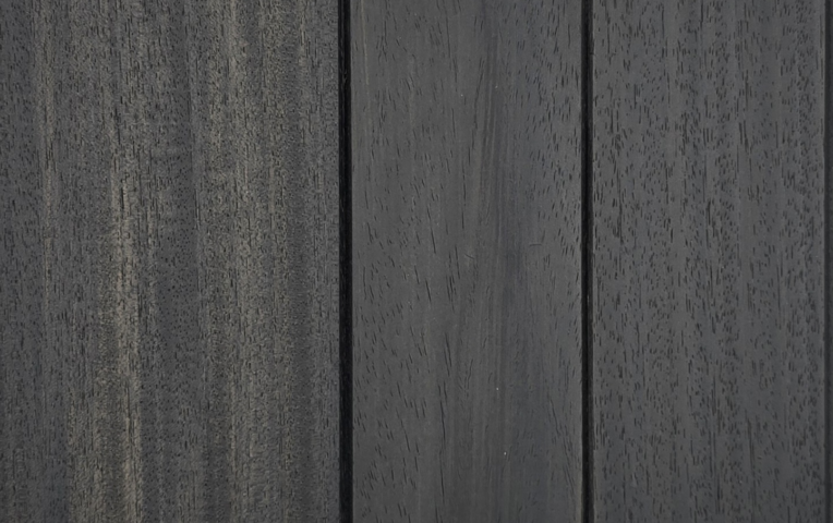 Sambara coated 2 coats Black Coda Lux Wax