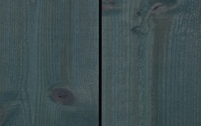 Zinc 2 coats Taiga 2 boards