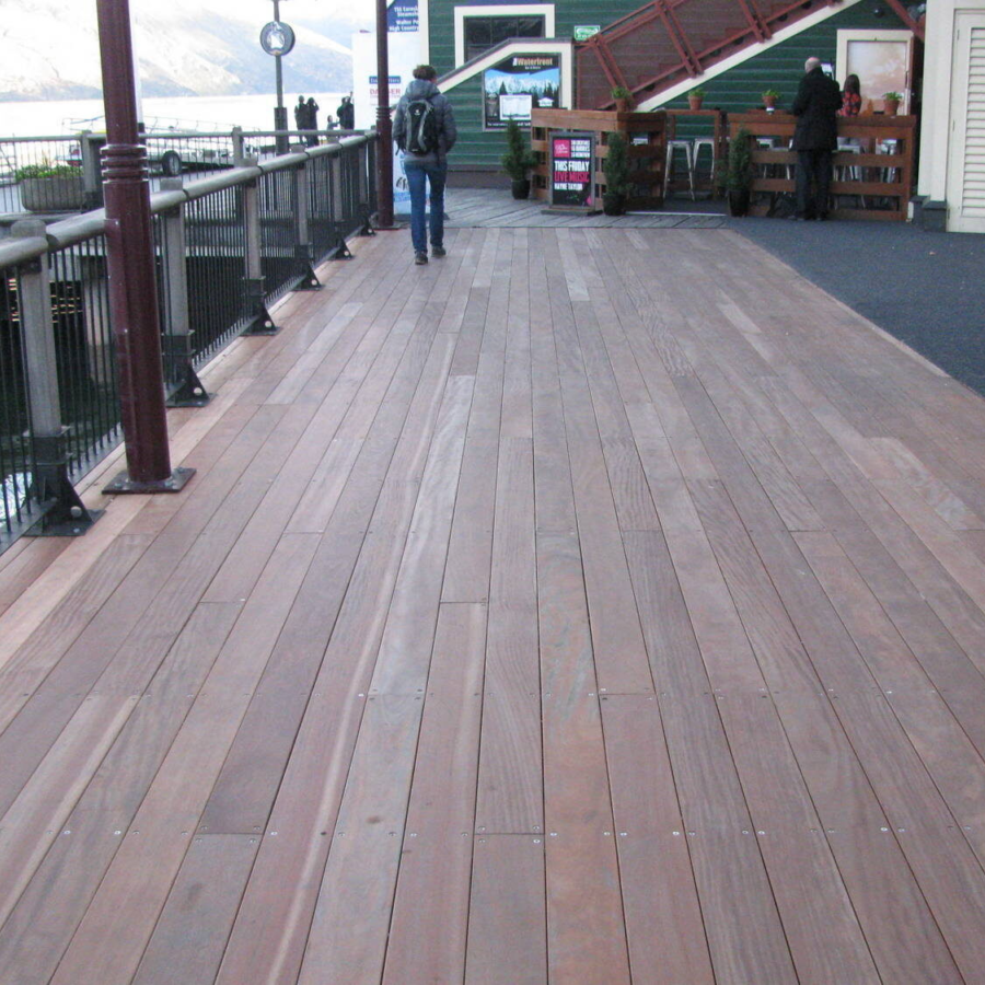 Tali Decking Queenstown Wharf