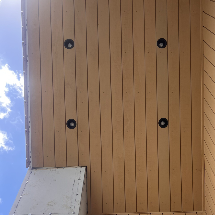 Radiata Pine coated in JSC Scumble Weona