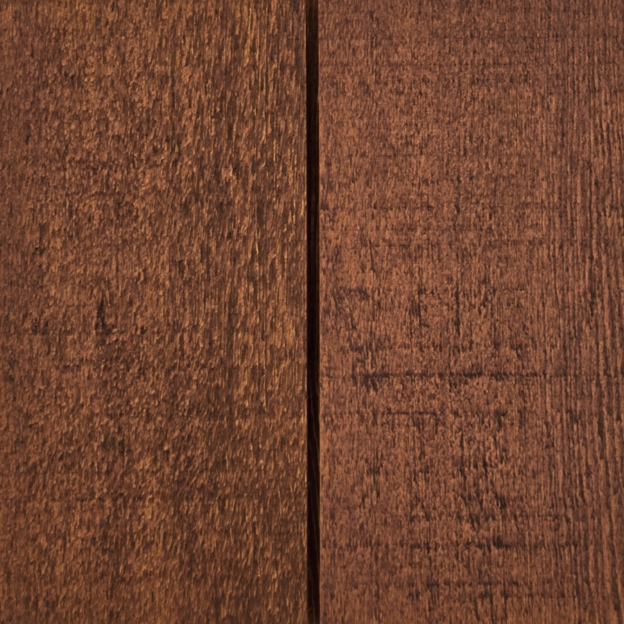 Nuts 2 coats on Alaskan Yellow Cedar 2boards