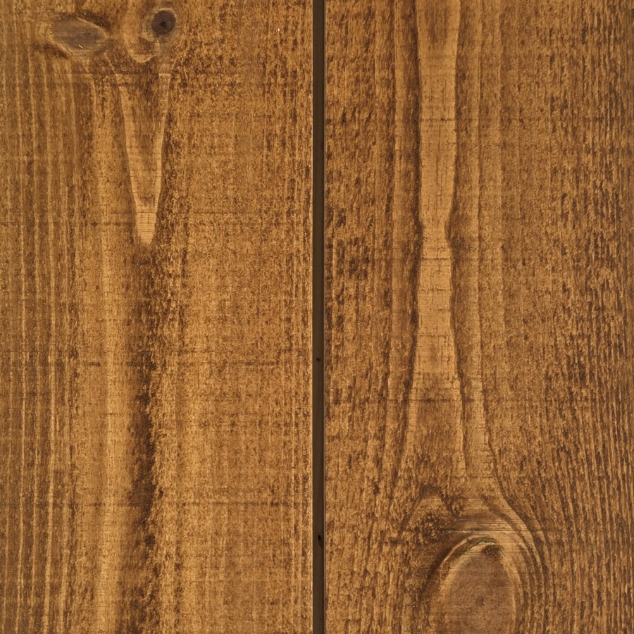 Golden Sands 2 coats Nordic Pine 2 boards