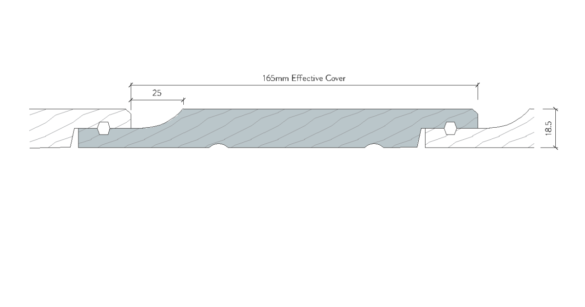 J68 Rusticated Horizontal Cladding | JSC