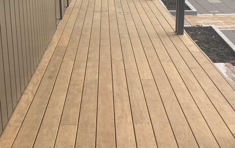 Steele Park Upgrade featuring Vitex Decking