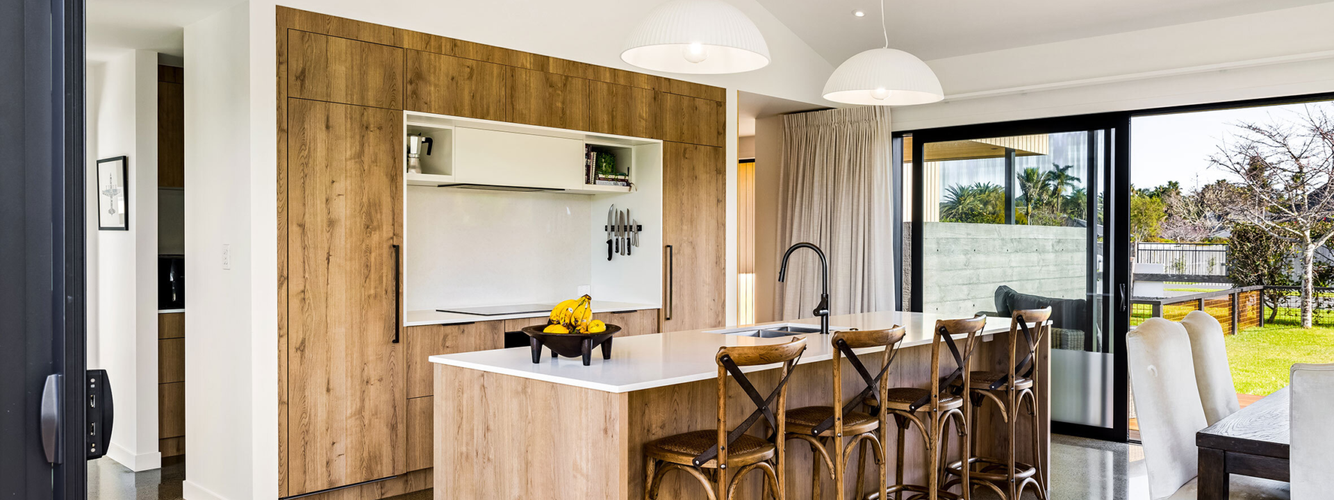 Interior detail of kitchen design