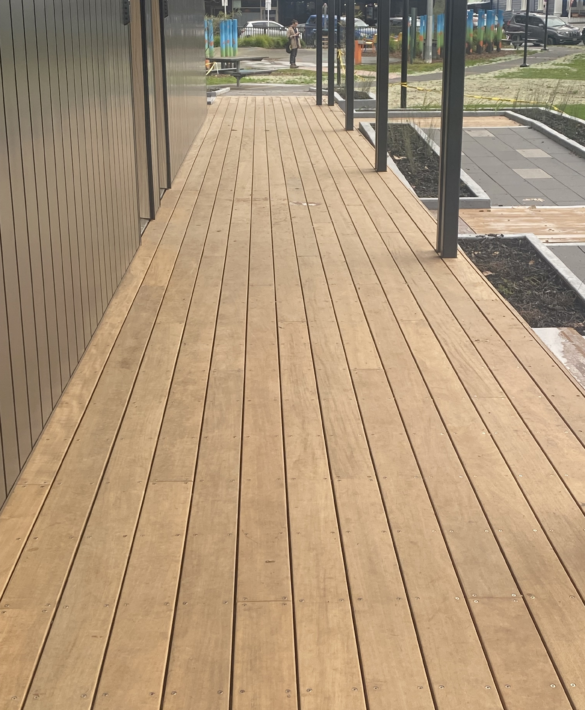 Steele Park Upgrade featuring Vitex Decking