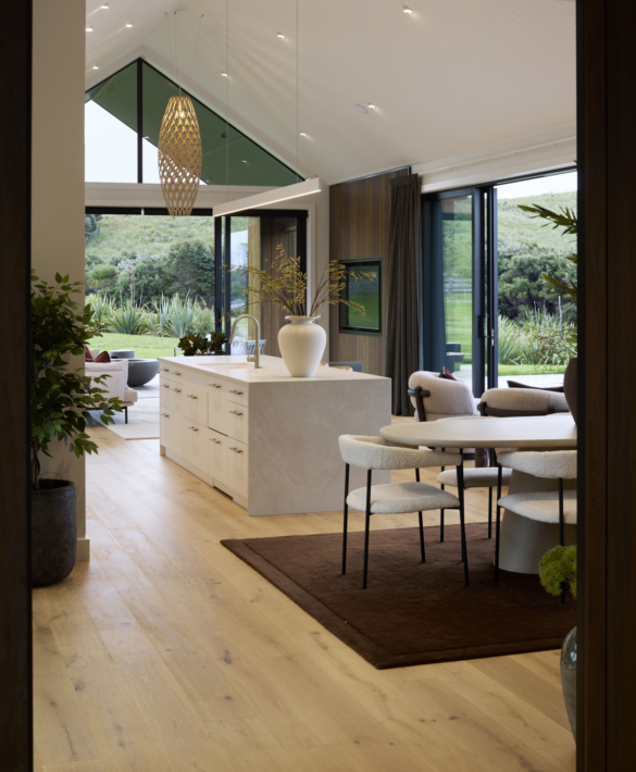 Interior Living space of Palliser Downs showhome.