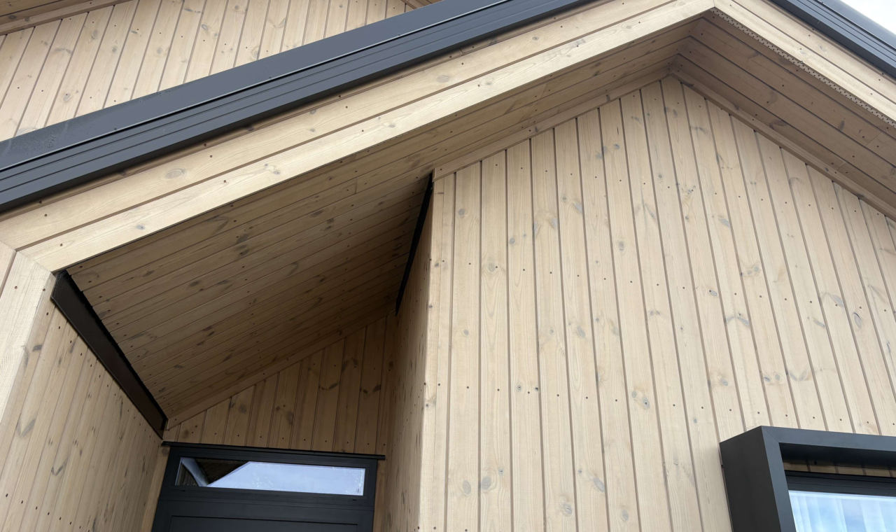 GJ Gardner Showhome Cromwell exterior cladding TMT Taiga
